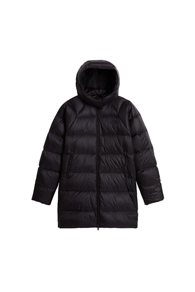 W Hydrenalite City down Hooded Parka Women's Jacket Nf0A8D3Kjk31 Black-M