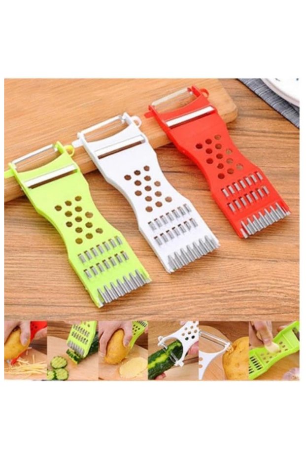 Multifunctional Grater - Julienne Cutter - Peeler - Plastic