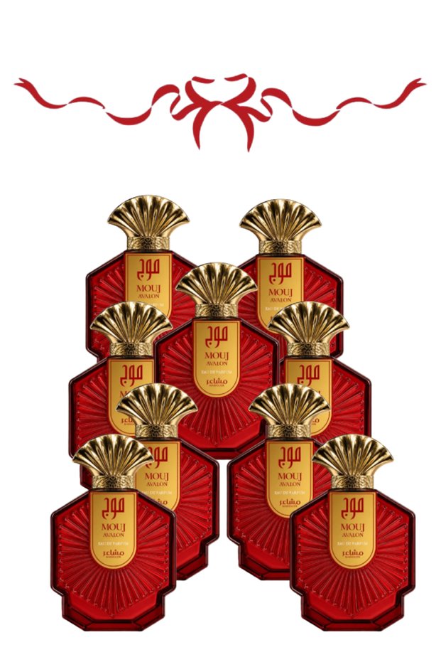 9 قطع Mouj Red عطر 100 مل