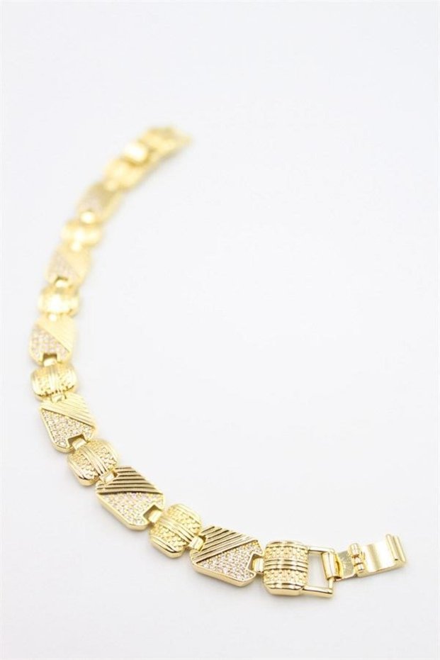 Glb-stl41414 xuping bracelet with stones - gold