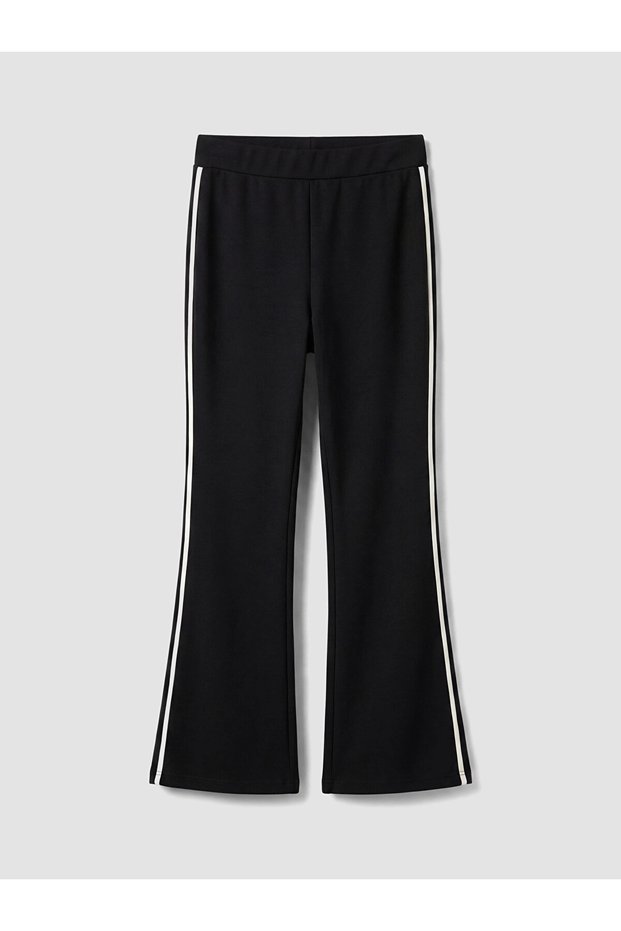 Lcw Kids Black Girls' Spanish Leg Soft Touch Leggings