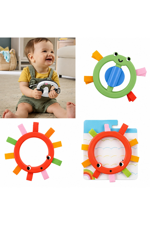 Jkw53 4-Piece Rattle Set Price Is for 1 Piece