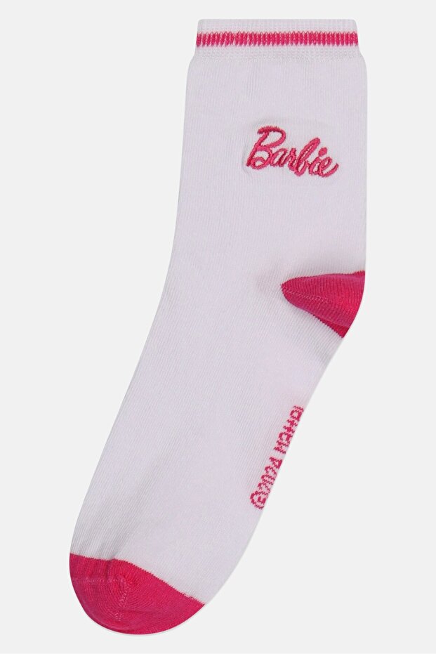 Women One Pair Brand Logo Crew Socks, White