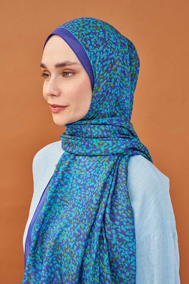 Lorena - Riva Şal Tencel Secret Garden Pot - 510003 - 16