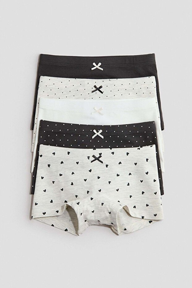 5-pack cotton boxer briefs
