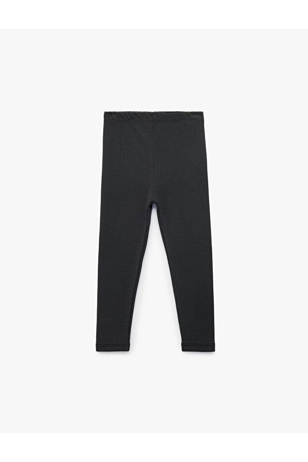Camoisole Cotton Basic Anthracite Baby Girl Leggings 7Wmg40004Ak