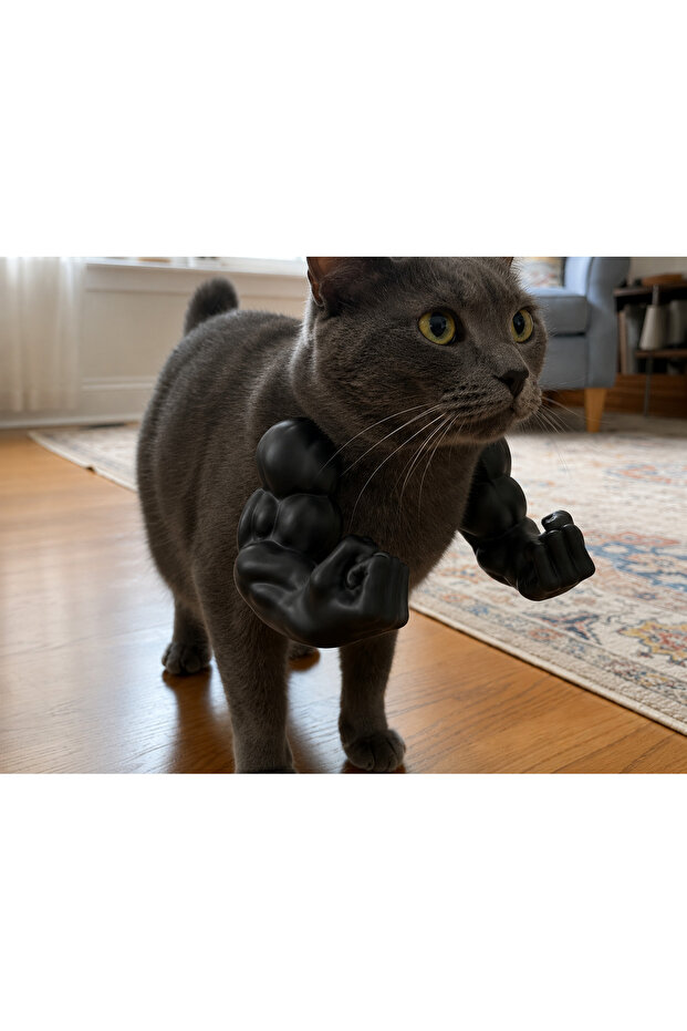 Hulk Arms Cat – Fun 3D Printing Accessory for a Muscular Cat Look