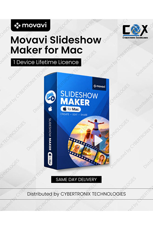Slideshow Maker for Mac | 1 Device for Lifetime | Digital License | Same Day Delivery