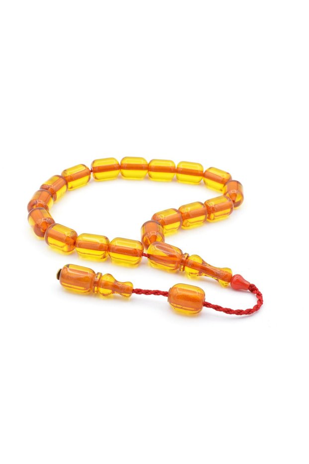 Zeyzun Signed Capsule Orange Squeeze Amber Efe Mascot Prayer Beads