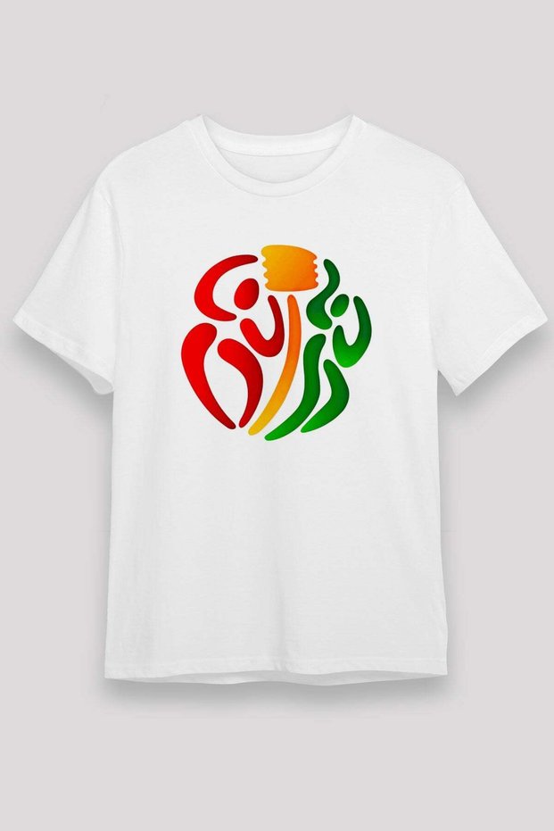 Korfball Printed Unisex White T-Shirt - Tshirt