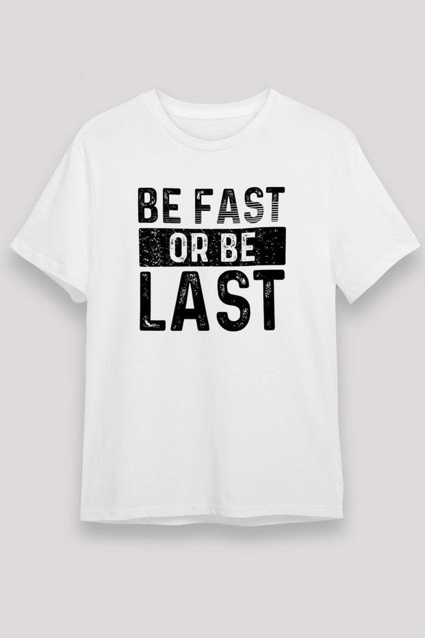 Marathon Printed Unisex White T-Shirt - Tshirt