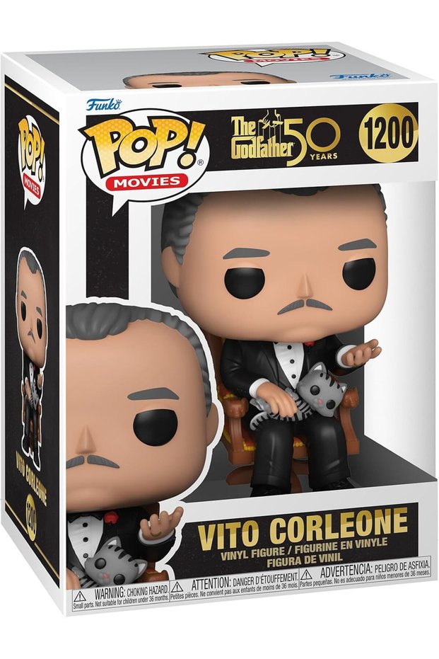 Pop! Movies: the Godfather 50th - Vito Corleone - Collectable Vinyl Figure - Gift Idea - Official Merchandise - Toys for Kids & Adults - Movies Fans - Model Figure for Collectors and Display