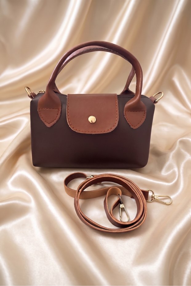 Mini Elegant Double Strap Women's Hand and Shoulder Bag