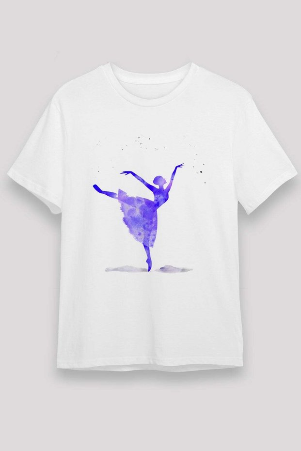 Ballet White Unisex T-Shirt T-Shirt