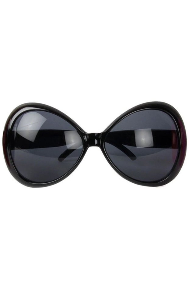 Mey Import ® 70 Years Black Color Nostalgia Yeşilçam Party Glasses 15X7 cm