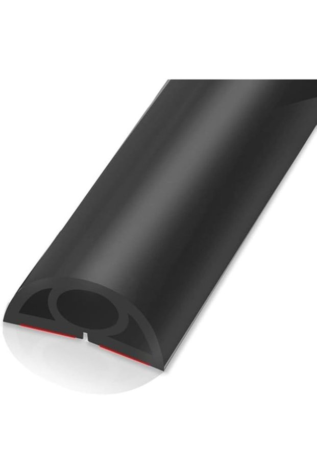 Floor Cord Cover Floor Cord Management, 2cm Width Easy To Install Floor Cable Protector, Durable Sof