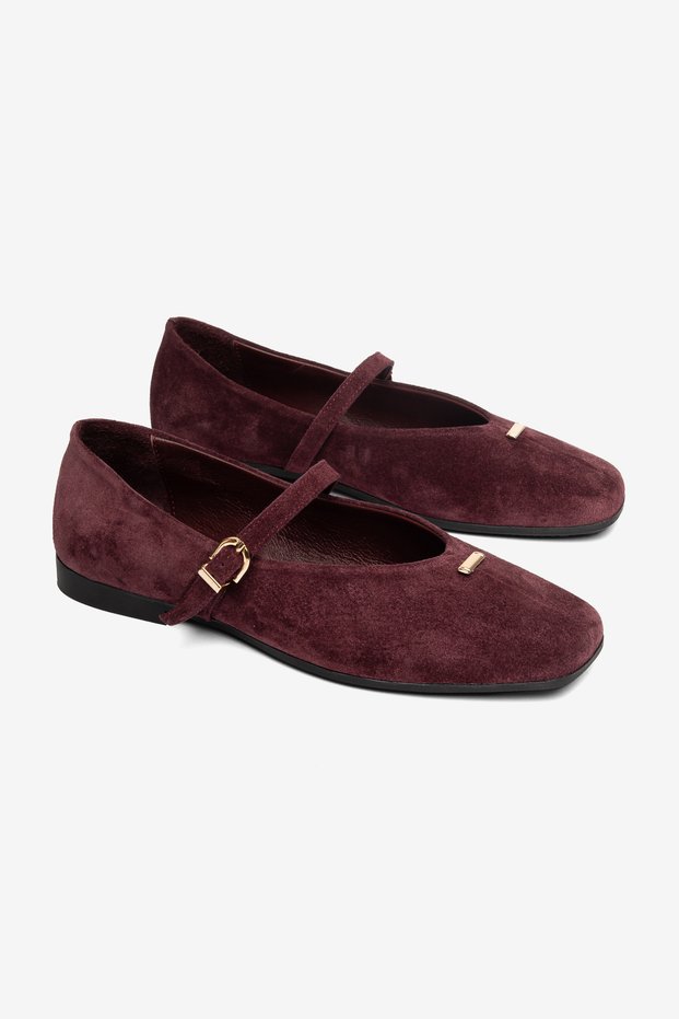 Roma Women's Genuine Leather Babet Soft Comfort Insole