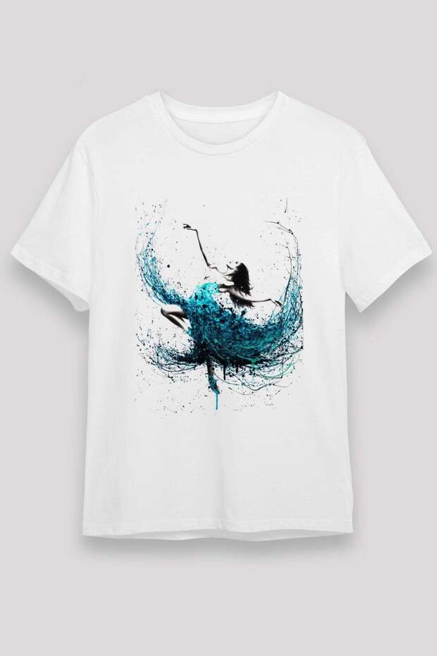 Ballet White Unisex T-Shirt T-Shirt