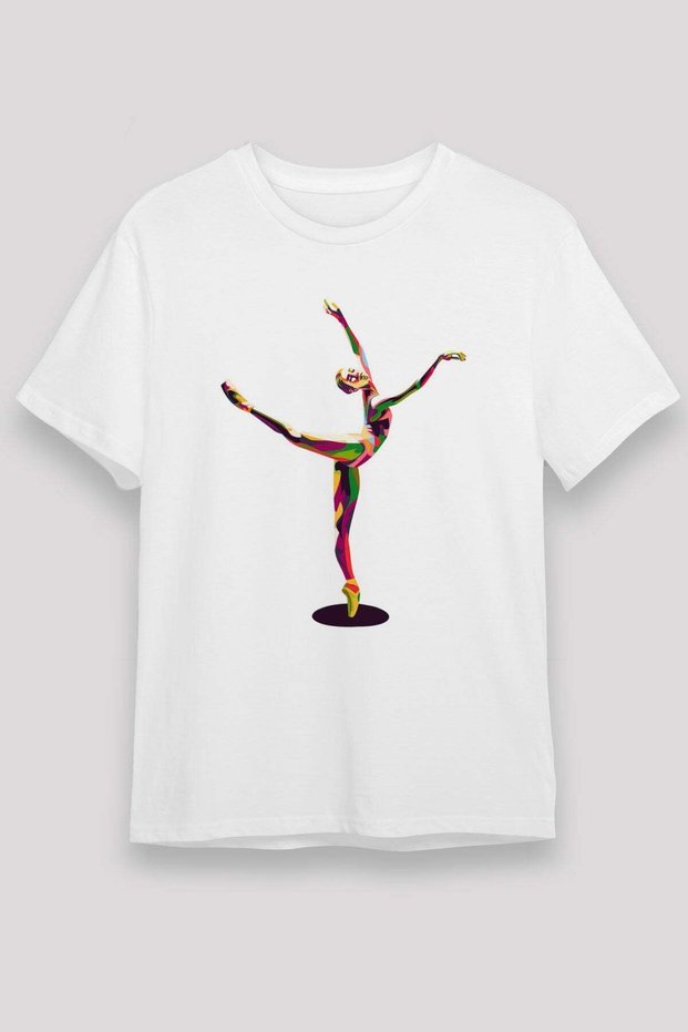 Ballet White Unisex T-Shirt T-Shirt