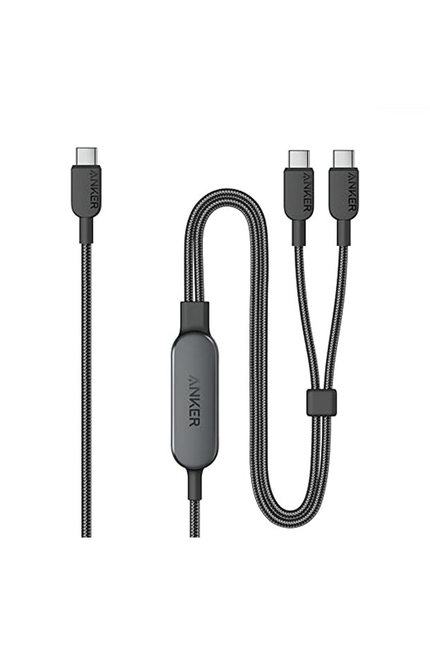 كابل أنكر USB C، طول 4 أقدام، كابل USB C إلى USB C بقوة 140 واط كحد أقصى، شحن سريع لسلسلة آيفون 17/16/15