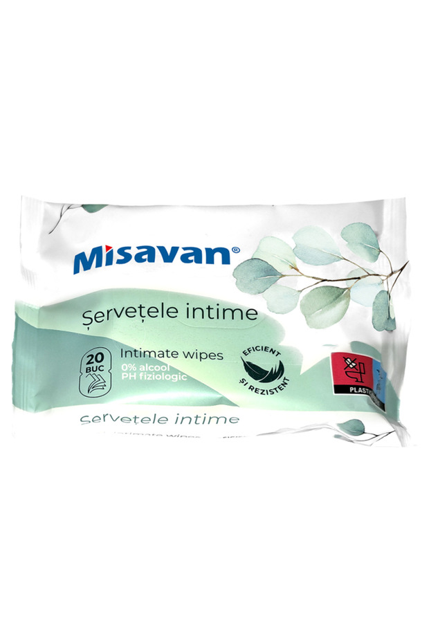 Servetele umede intime, Misavan, 20 buc