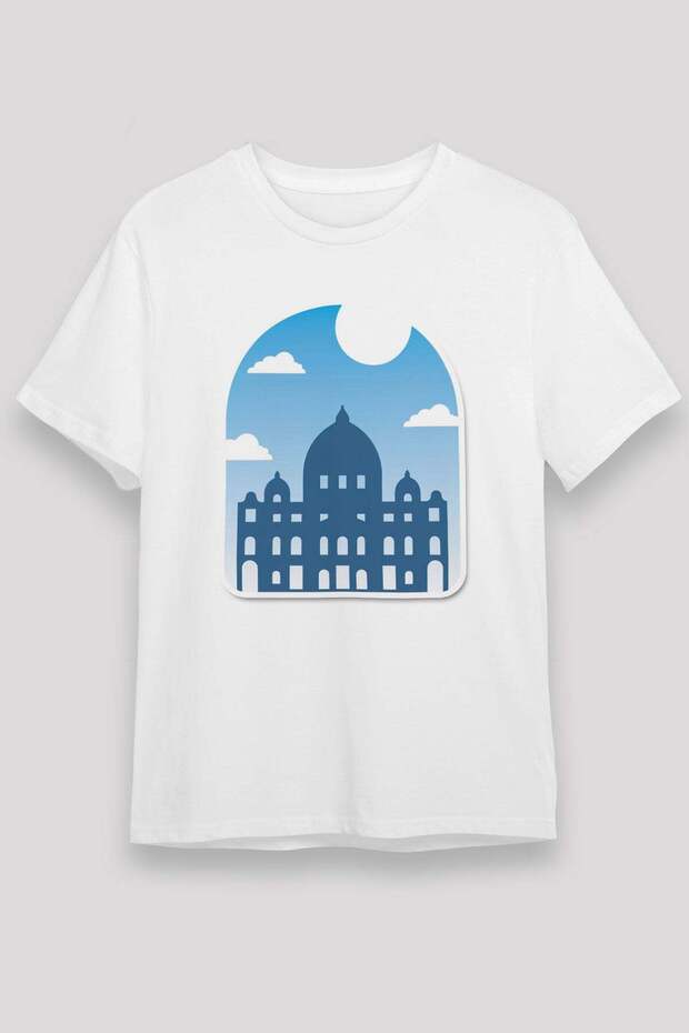 St. Peter's Basilica White Unisex T-Shirt T-Shirt