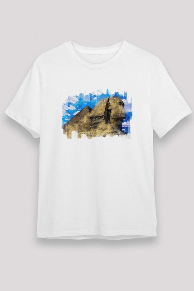 Sphinx White Unisex T-Shirt T-Shirt