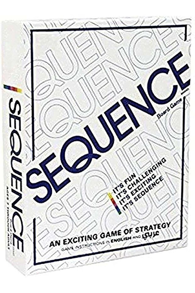 Sequence Board GAME Multi Color Board Game for Family