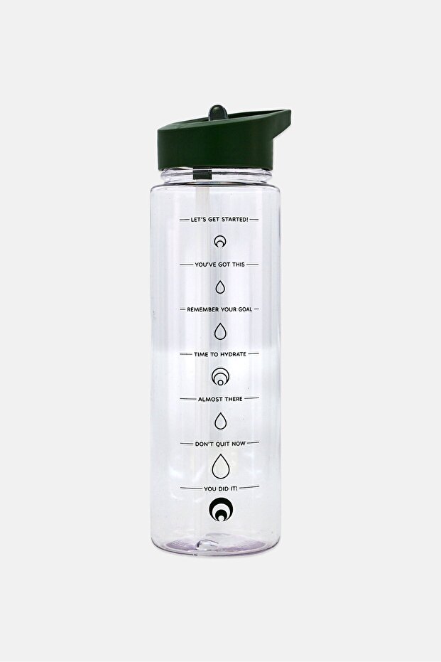 Race Water Tracker Bottle 700 ml, Green