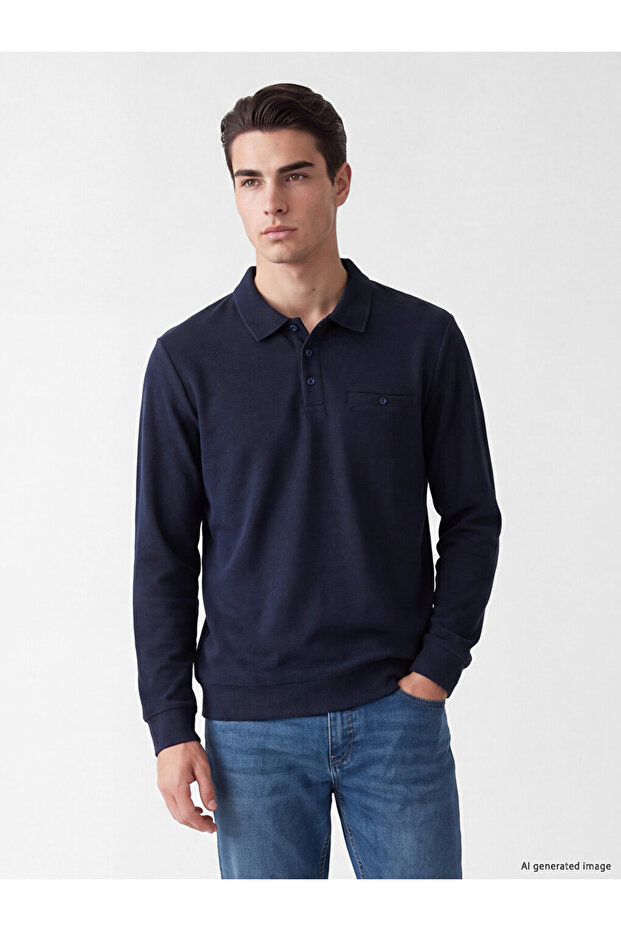 I Devrik Roba Collar Men's Sweatshirt from Freezen Store