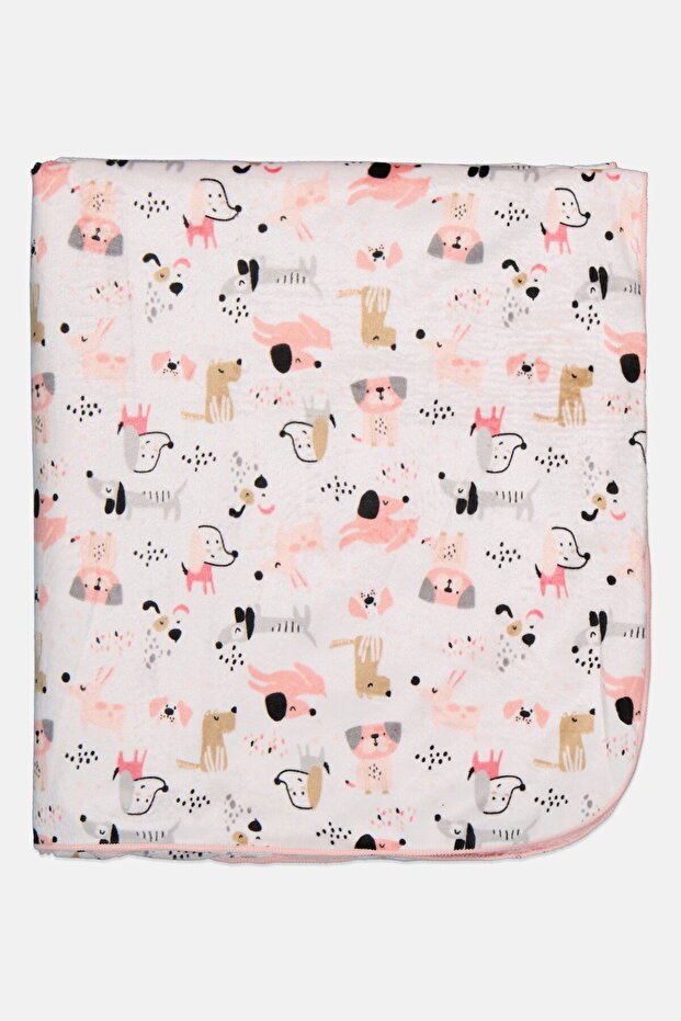 Kids Minky Sherapa Dog Blanket, Multicolor