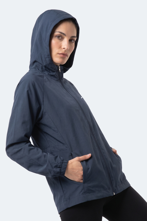 Rustic Women's Navy Blue Windbreaker