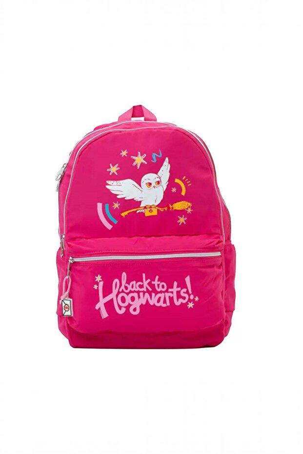 Harry Potter School Bag 2094 Pink Three Compartment