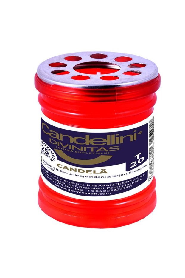 Candela plastic Candellini T20