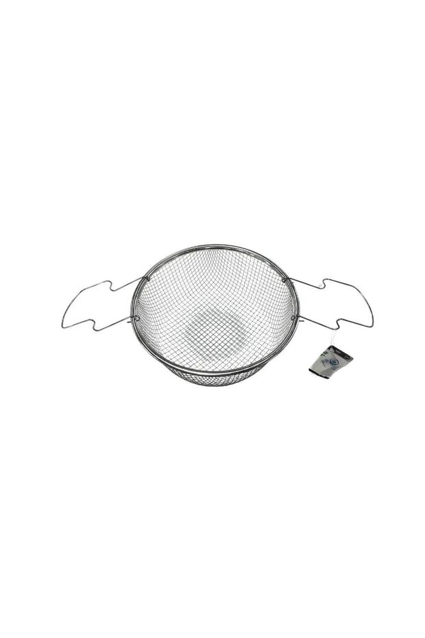 Small Double Handle Metal Strainer