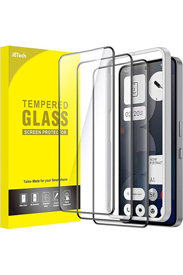 Full-Coverage Screen Protector for Nothing Phone 3a/3a Pro, 3-Pack