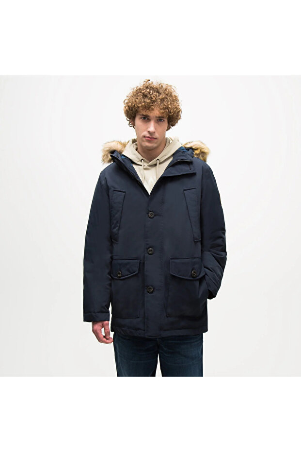 Scar Ridge Waterproof Parka Men's Navy Blue Coat