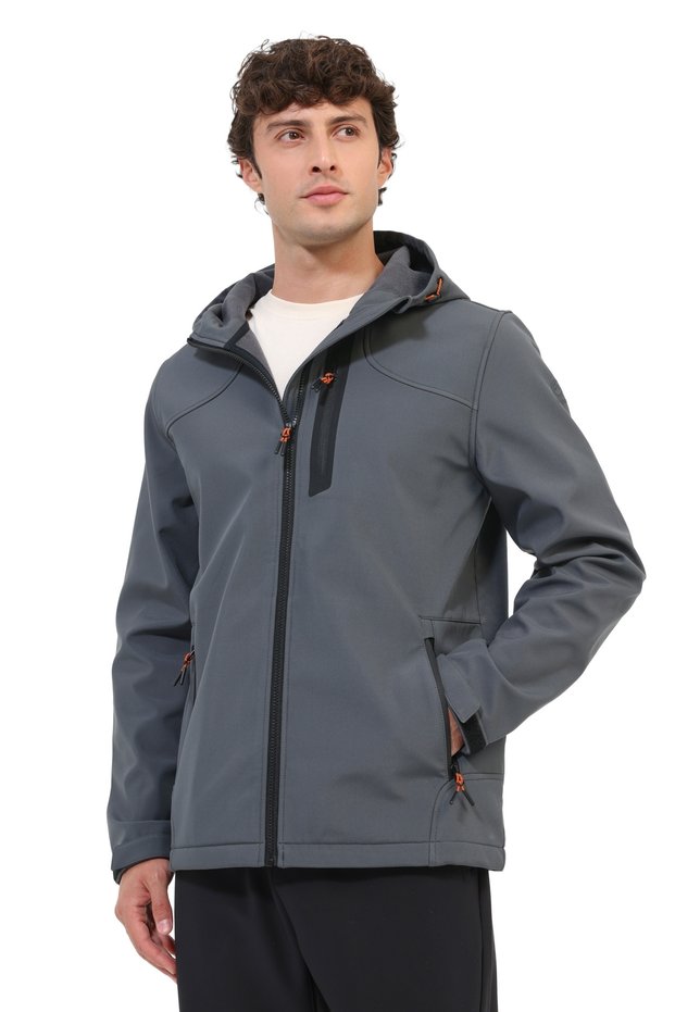 Softshell Men's Gray ml New Trend 5Gt17