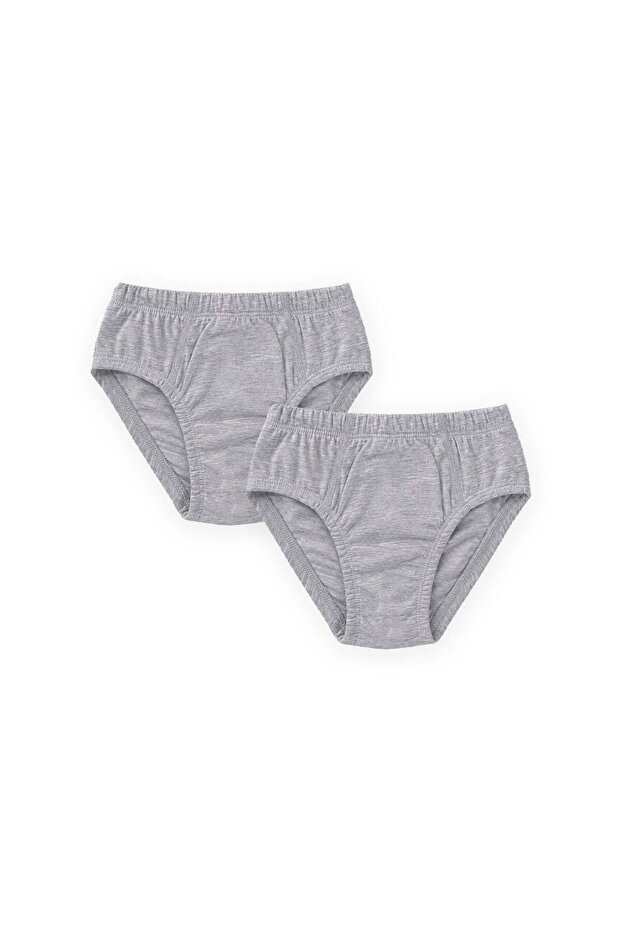 Double Slip Panties 2-11 Years Gray