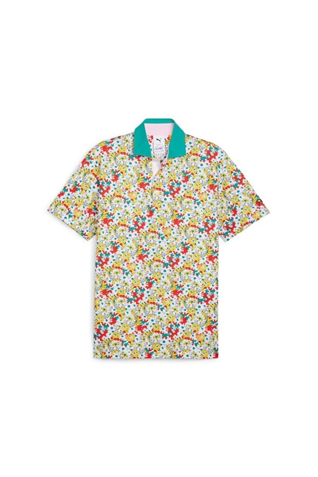 Ap Floral Polo Men's Golf Tshirt