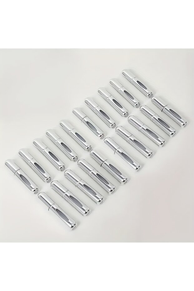 Metal 5ml 20pcs 20pcs Set 0.17 Oz / Bottom-Fill Perfume Atomizer / Refillable Metal Travel Dispenser