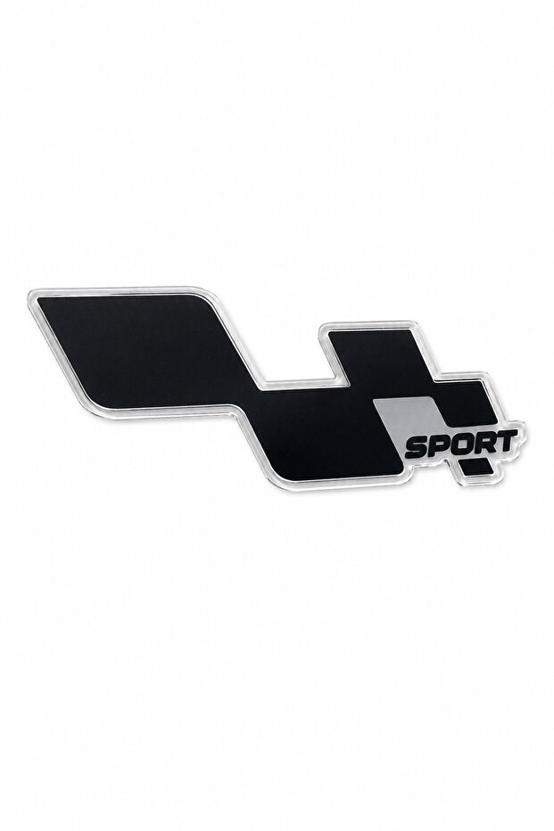 3D Plexi Car, Motorcycle Sticker | Self-Adhesive Sporty Logo Options