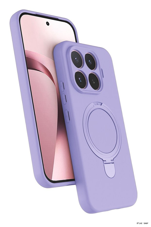 Ilkestor Mi 17t Pro Regal Magsafe Stand Cover (195909) - Lilac