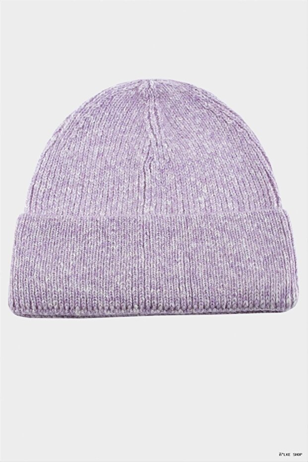 Ilkestor Colorful Knitwear (204404) Beanie Lilac