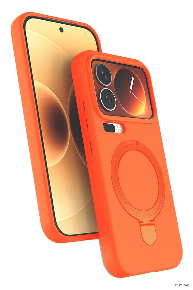 Ilkestor Mi 17 Pro Regal Magsafe Stand Cover (200016) - Orange