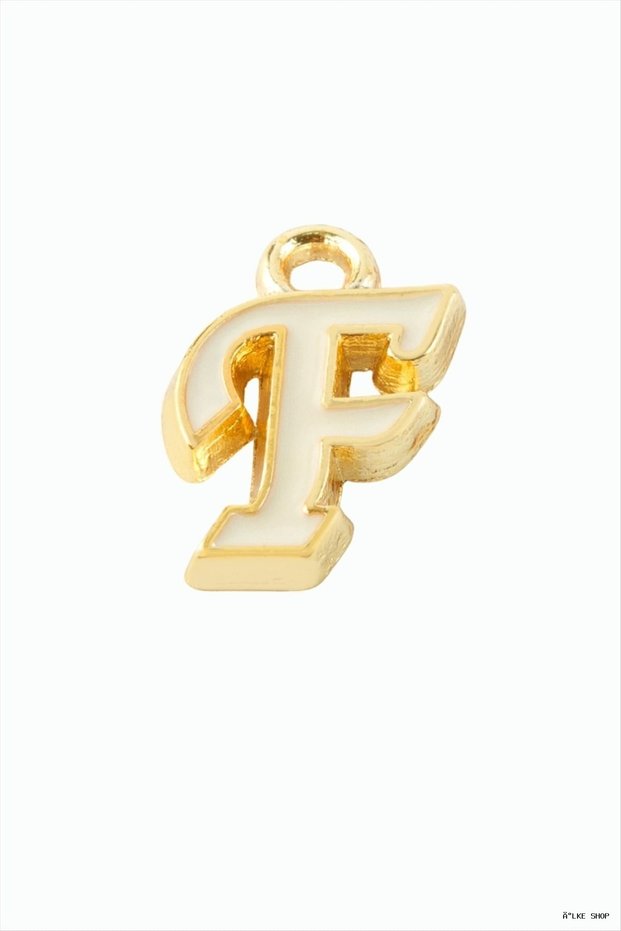 Ilkestor Yellow Colored Tassel Necklace (124542) Tip Letter