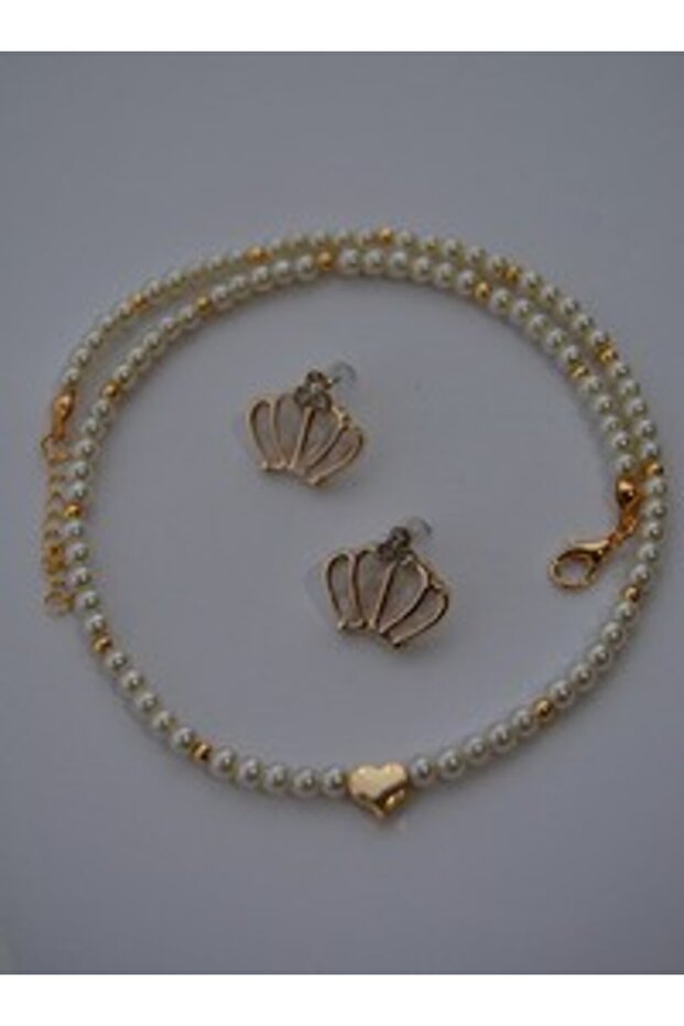 Jewelry set - gold color -