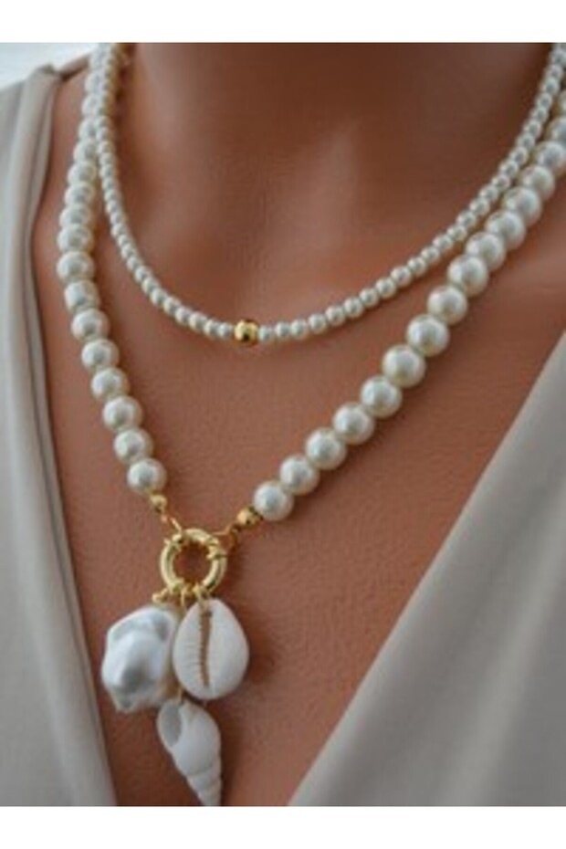 Necklace - Gold Color -