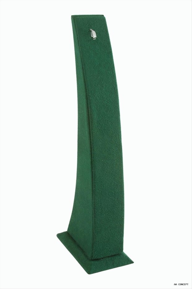 CONCEPTA Anfora Flok Fabric Necklace (161049) Display Stand, Green
