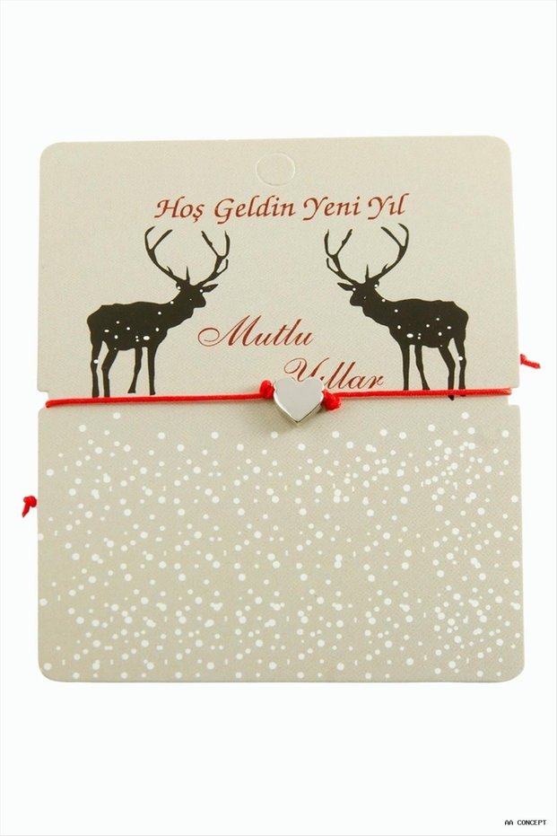 Concepta Heart Christmas (01525) Bracelet Red